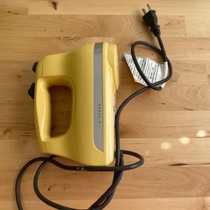 KitchenAid 5-Speed Ultra Power Hand Mixer, Yellow